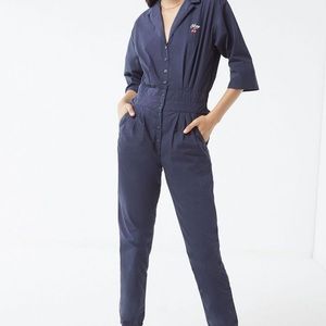 OBEY Prospect Cherry Work Jumpsuit